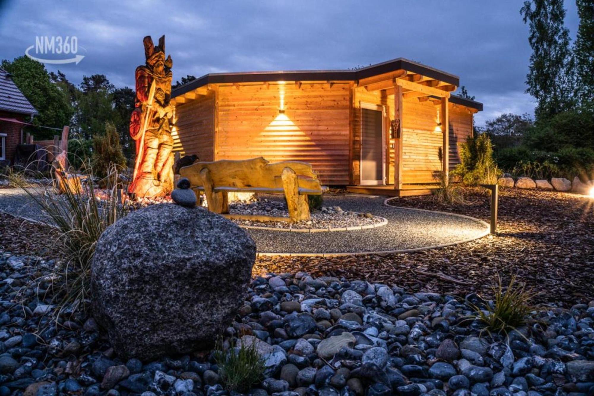 Traumhaftes Appartement Mit Balkon - Odins Blick Wohnung 6 - Mit Privatstrand, Sauna Lobbe Exterior foto
